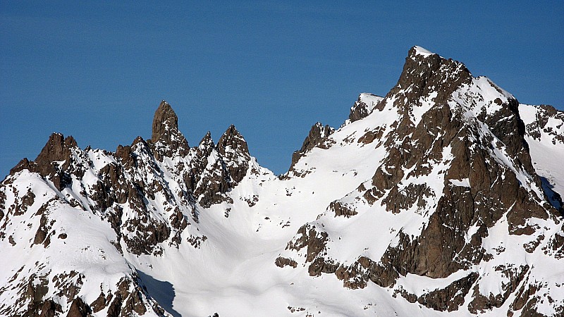 #1 Vallon des Cauzis : La course vue d Vallon des Cauzis : La course vue d'en face, mardi dernier.