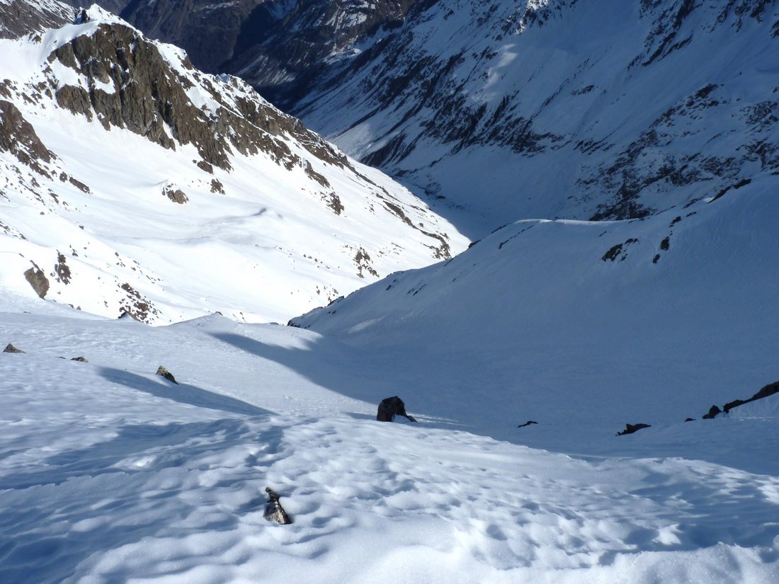 #3 Col de Colle Blanche : Versant nord, pas mal du tout en apparence Col de Colle Blanche : Versant nord, pas mal du tout en apparence