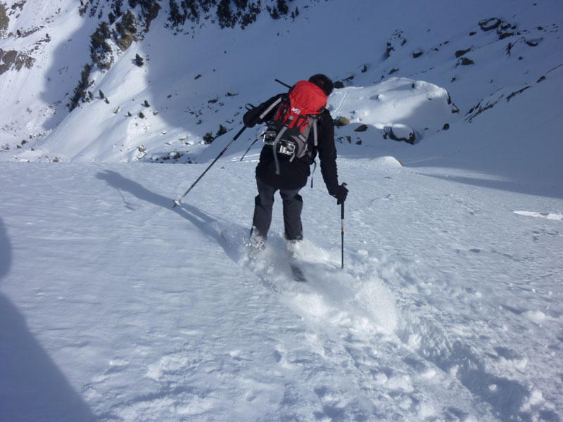 #3 Fred : Fred en action juste sous le col des Cornes Fred : Fred en action juste sous le col des Cornes