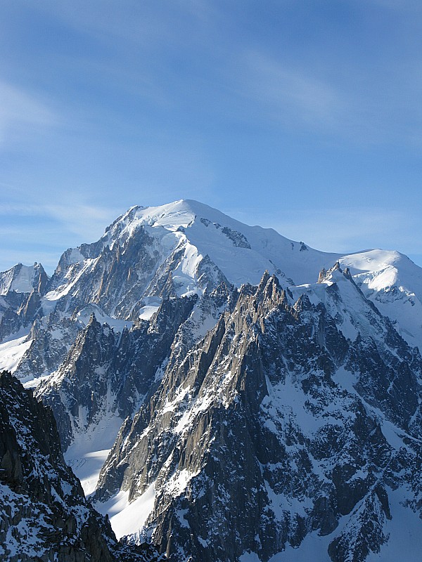 #2 Mont Blanc : Vu des Grands Montets (mais comme je l Mont Blanc : Vu des Grands Montets (mais comme je l'ai jamais vu sous cet angle, je suis pas sur...)