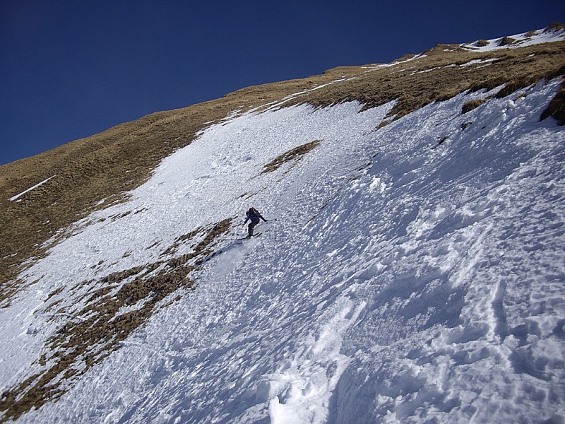 #9 Bien raide , neige dure pour la sortie de la face. Bien raide , neige dure pour la sortie de la face.