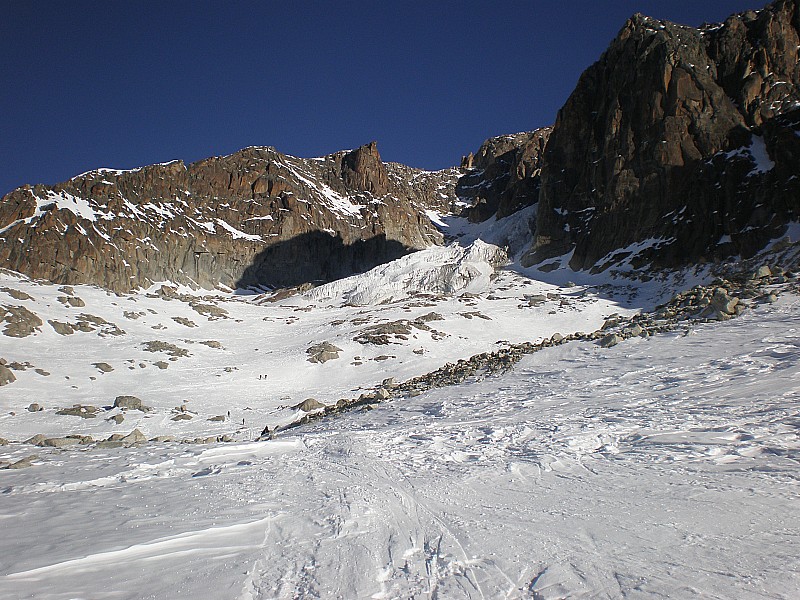 #2 départ glacier du milieu départ glacier du milieu