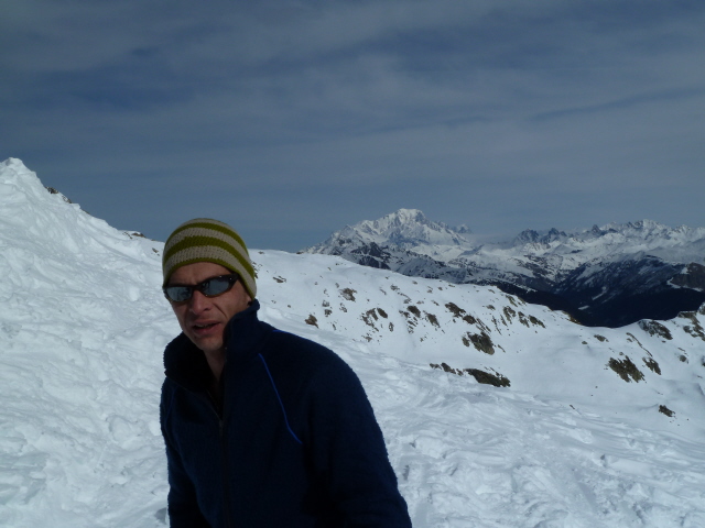 #7 Philippe et le Mont Blanc : Bon, on verra plus bas pour le saucisson, il fait trop froid! Philippe et le Mont Blanc : Bon, on verra plus bas pour le saucisson, il fait trop froid!