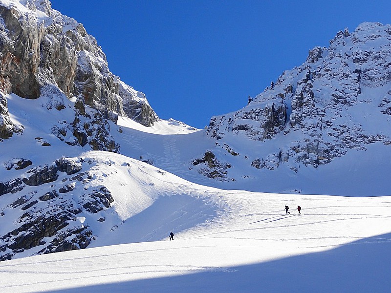 direction le col : et c'est reparti