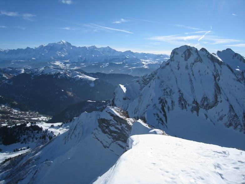 Panorama : Panorama depuis le sommet - Aiguille de Merdassier