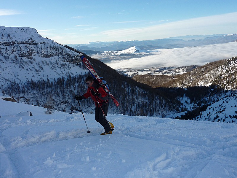 #1 Au dessus de la Cascade : On va rechausser les skis Au dessus de la Cascade : On va rechausser les skis