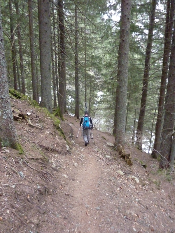 #7 pas bon le portage : rien en neige pas bon le portage : rien en neige