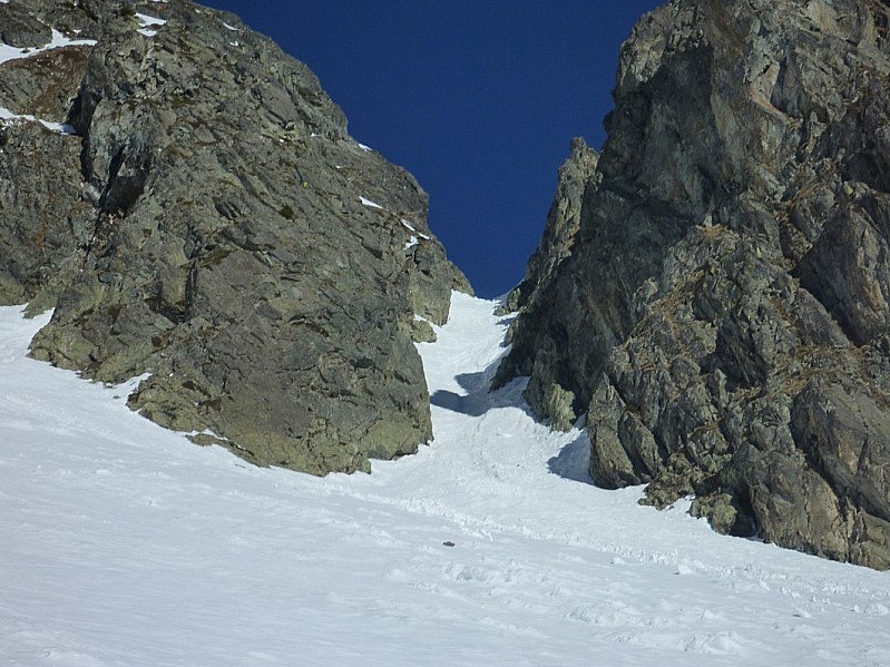 #2 breche rissiou : au pied du couloir breche rissiou : au pied du couloir