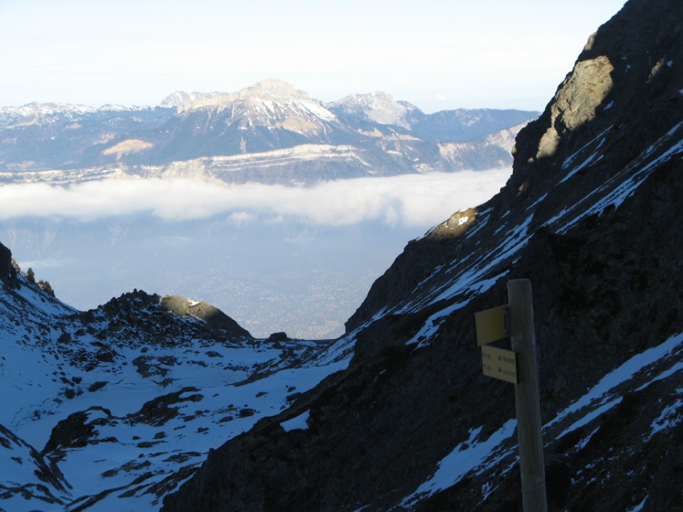 Grande Lauzière : Vue sur le Crozet et la Chartreuse