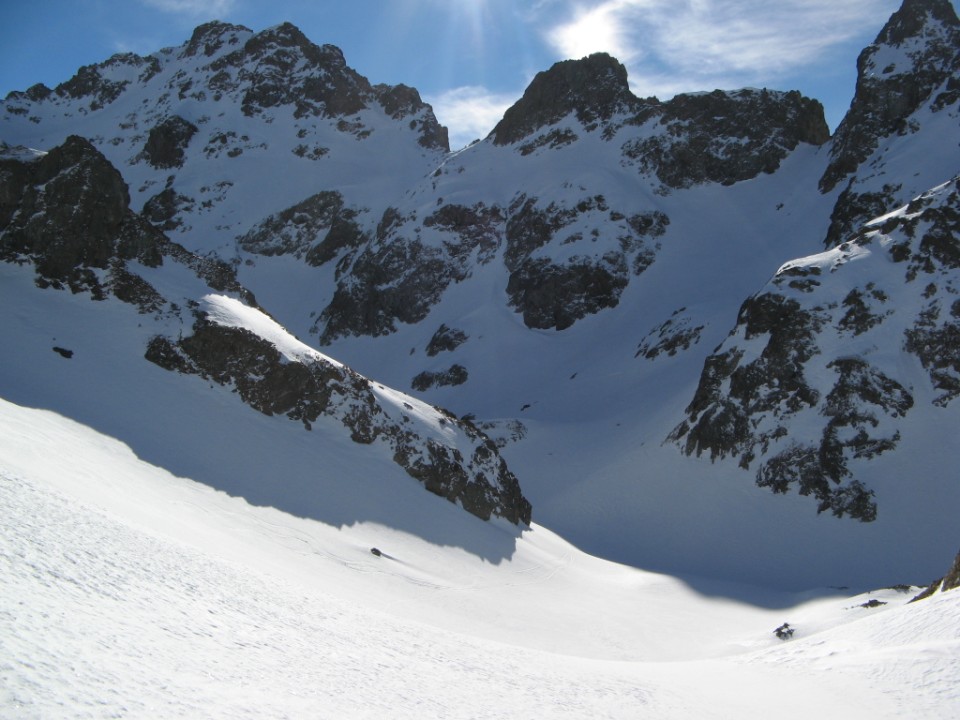 Grande Lauzière : Derrière le petit col au dessus du lac David