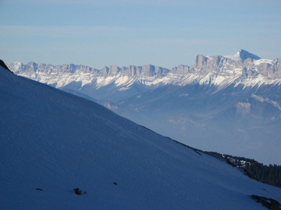 Grande Lauzière : Barrière E du Vercors