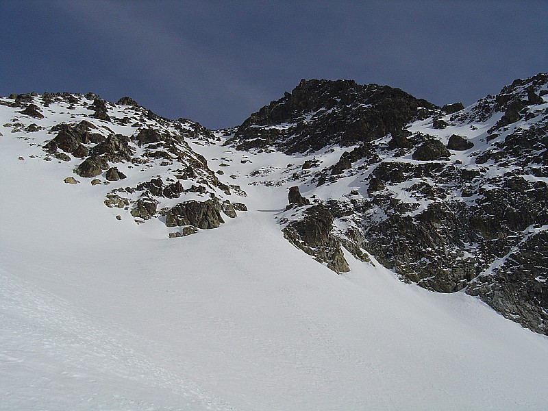 #3 le couloir SW : presque rassurant ! le couloir SW : presque rassurant !