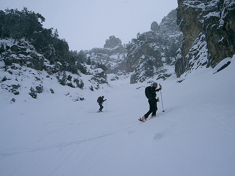 #2 couloir de la casse du fournet : Matt et sylv dans le couloir de la casse du fournet couloir de la casse du fournet : Matt et sylv dans le couloir de la casse du fournet