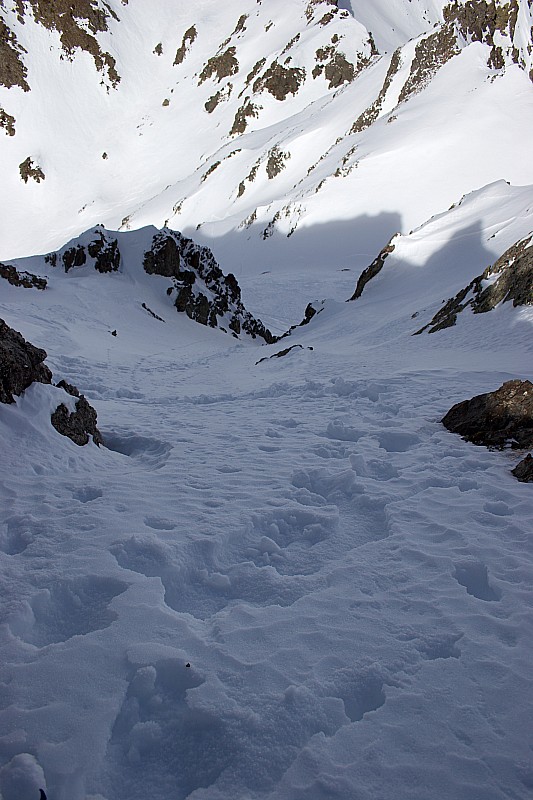 #6 Couloir de Mirebel : Presque en haut Couloir de Mirebel : Presque en haut