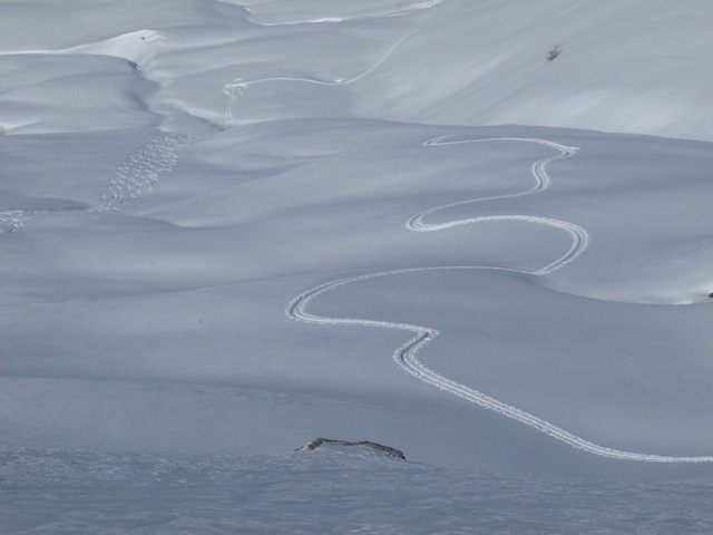 Samedi - On monte tranquillement.