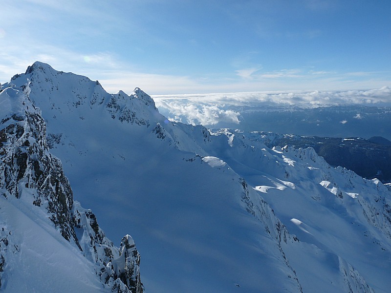 #5 Direction SW : Pointe de Comberousse Direction SW : Pointe de Comberousse