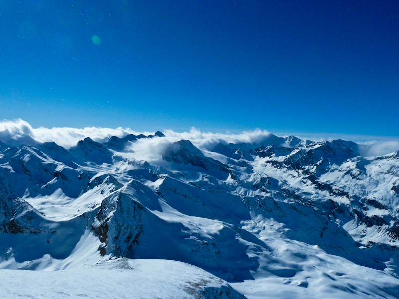 Mt Tout Blanc : Vers Grde Sassière et Tsanteleina