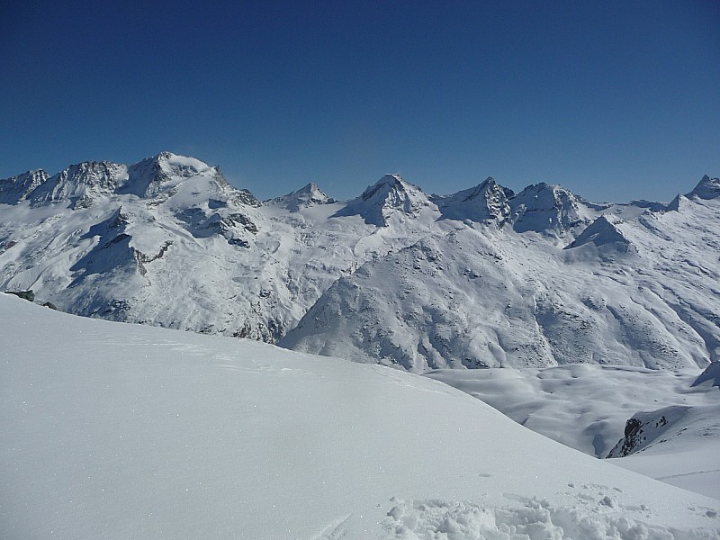 #6 Mont Tout Blanc : Du Gd Paradis à la Tête de l Mont Tout Blanc : Du Gd Paradis à la Tête de l'Etret ! beau panorama