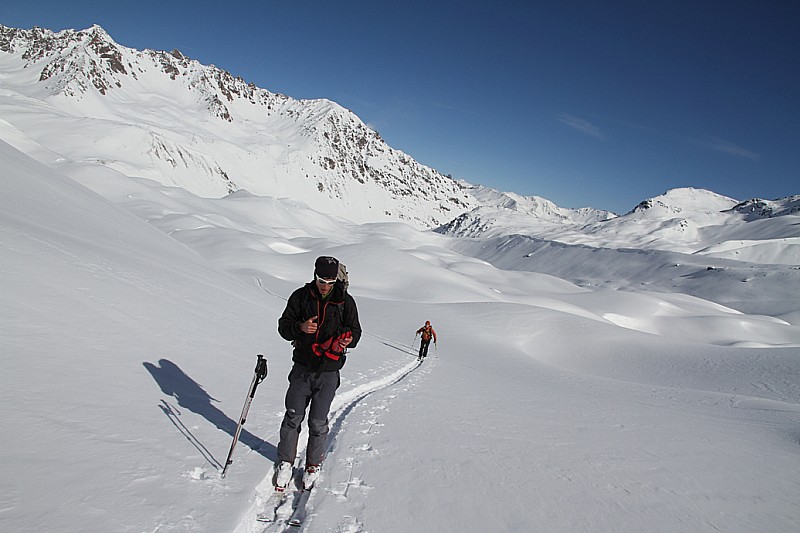 #2 Sur la moraine : Seuls au monde à tracer dans le secteur Sur la moraine : Seuls au monde à tracer dans le secteur