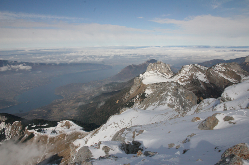 #3 le lac d le lac d'Annecy : depuis le sommet