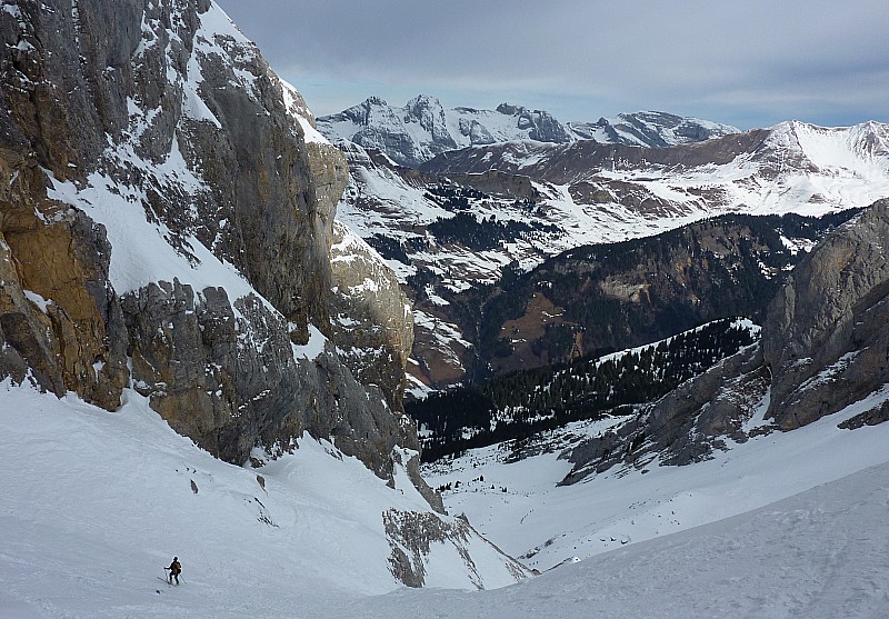 #2 Paré de Joux (pointe E) : le couloir Paré de Joux (pointe E) : le couloir