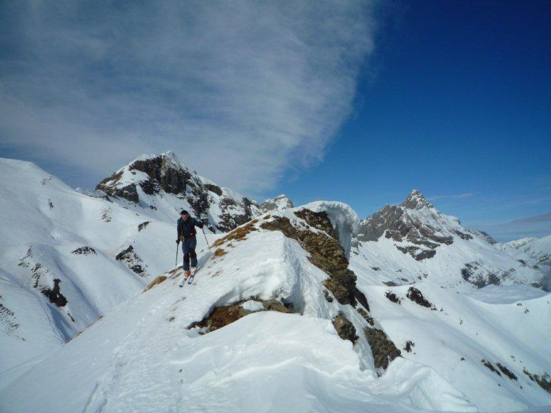 #4 Tour de la Miaz : La croupe terminale et ses corniches! Tour de la Miaz : La croupe terminale et ses corniches!