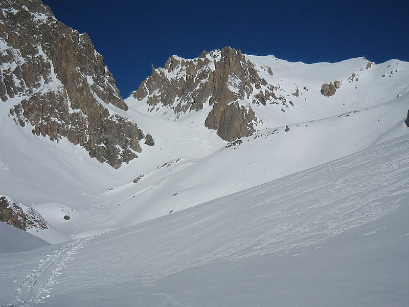 #2 Vallon d Vallon d'Enchiausa à gauche : et pente finale Auto vallonasso à D