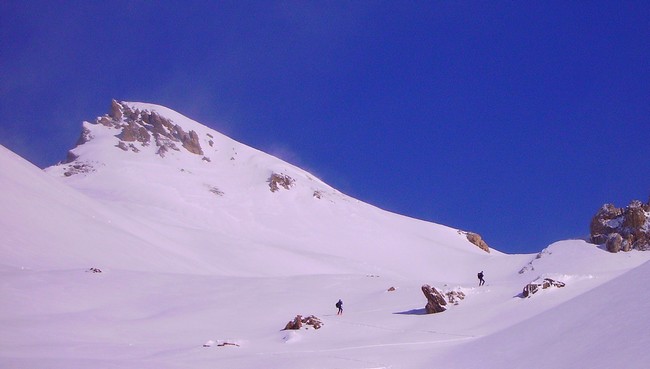 #1 Pointe de Tête Noire : Dans le haut de l Pointe de Tête Noire : Dans le haut de l'itiénraire, près du Col de Roche Noire.