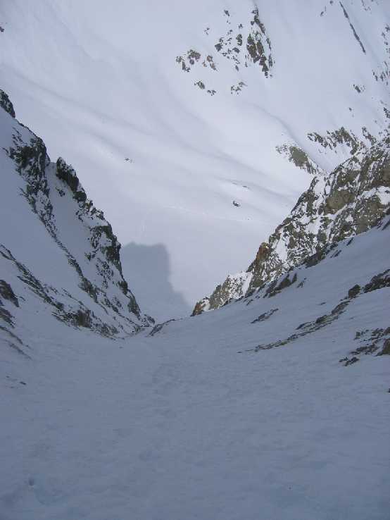 raide?? (photo Jip) : Le couloir vu d'en haut