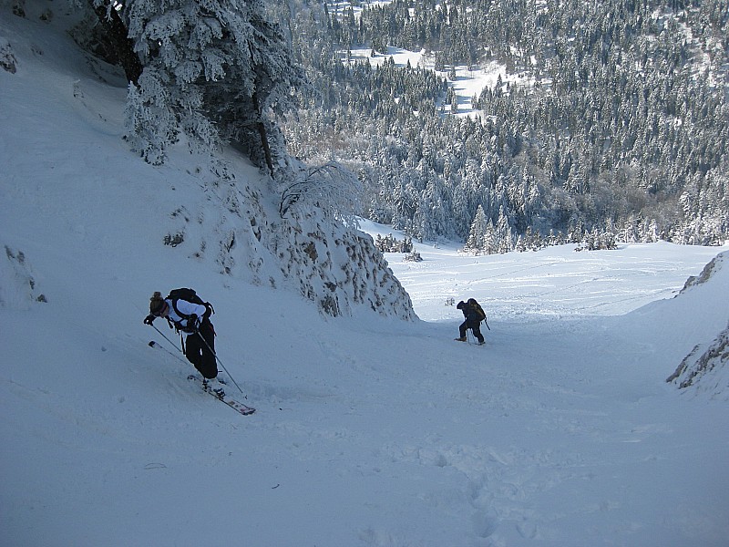 #3 Couloir Ouest : On remonte, VEP nous rattrape. Couloir Ouest : On remonte, VEP nous rattrape.
