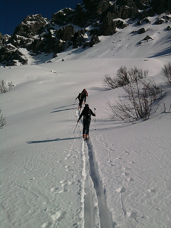 #2 en dessous du col de vesinaz : en direction du col en dessous du col de vesinaz : en direction du col