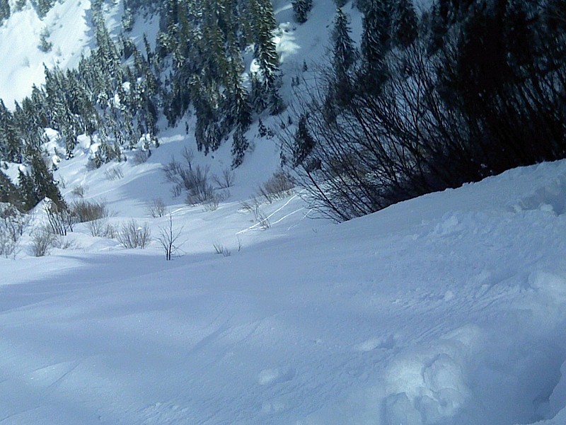#7 Couloir de la Bade : en montant Couloir de la Bade : en montant