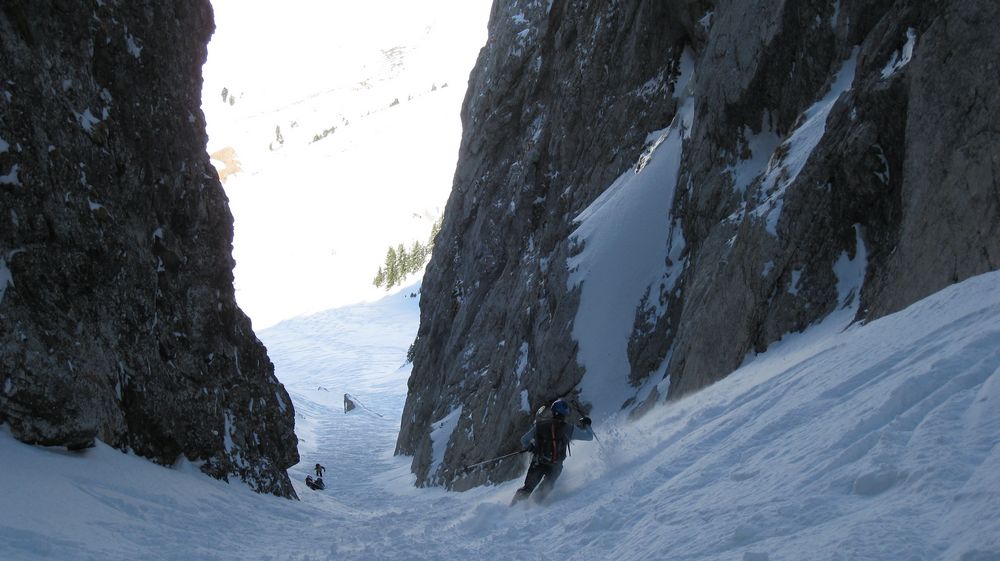 #12 un petit air de Trelod couloir Nord quand meme... mais en moins large un petit air de Trelod couloir Nord quand meme... mais en moins large