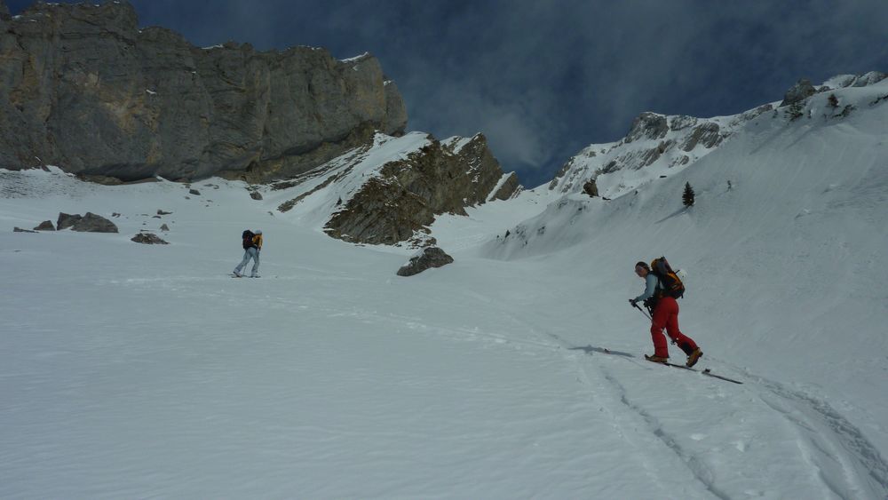#18 Combe de Blonniere : le col est en vue Combe de Blonniere : le col est en vue