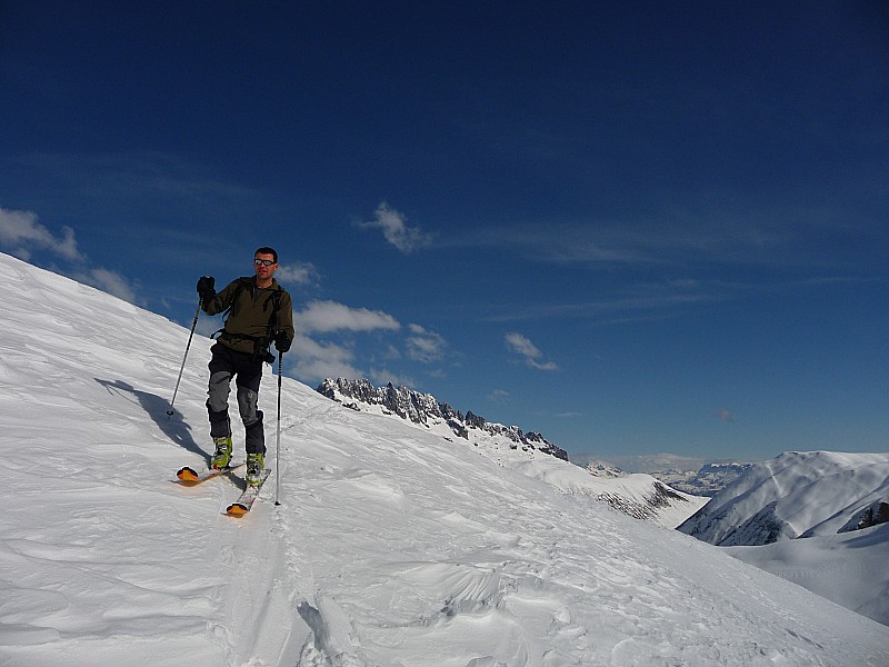 Sur fond d'Argentière