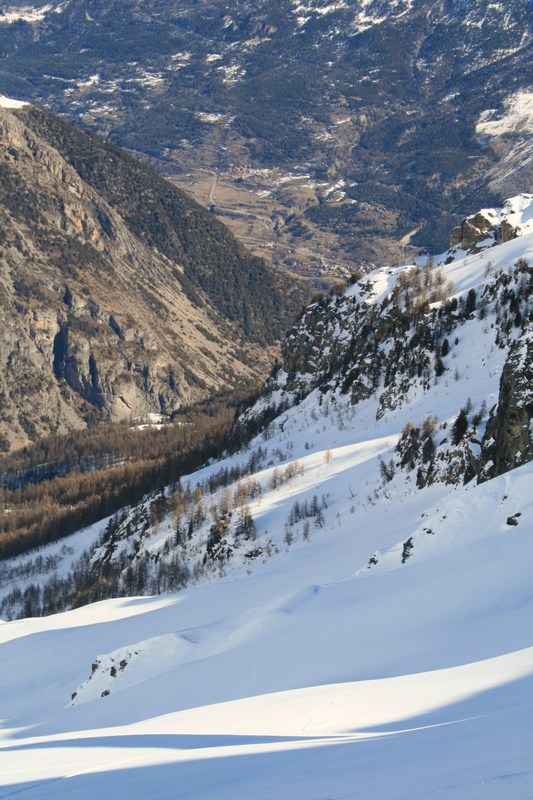 #7 Le haut du vallon de Crouzet : domine les rampes de l Le haut du vallon de Crouzet : domine les rampes de l'Argentière.