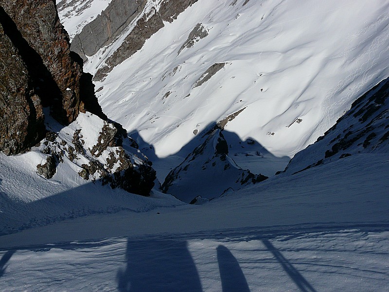 #8 de l de l'autre coté : face N de l'Etale
le goulet passerait pas, il serait en glace...