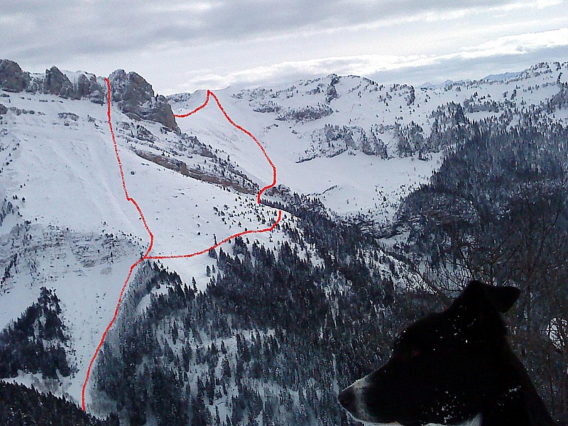 #1 Lance de Malissard : trace de la sortie Lance de Malissard : trace de la sortie