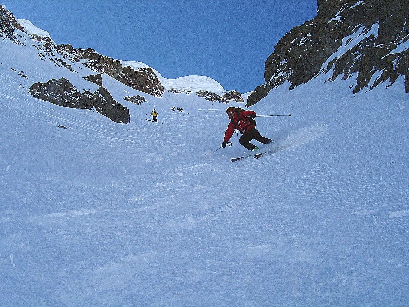 #6 début de la descente : juste le temps de s début de la descente : juste le temps de s'échauffer
