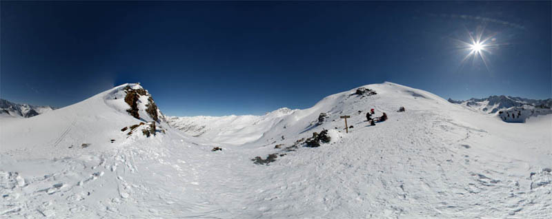 #2 Panoramique au du Longet : Photographie panoramique à 360° du col du Longet par jour de grand beau temps Panoramique au du Longet : Photographie panoramique à 360° du col du Longet par jour de grand beau temps