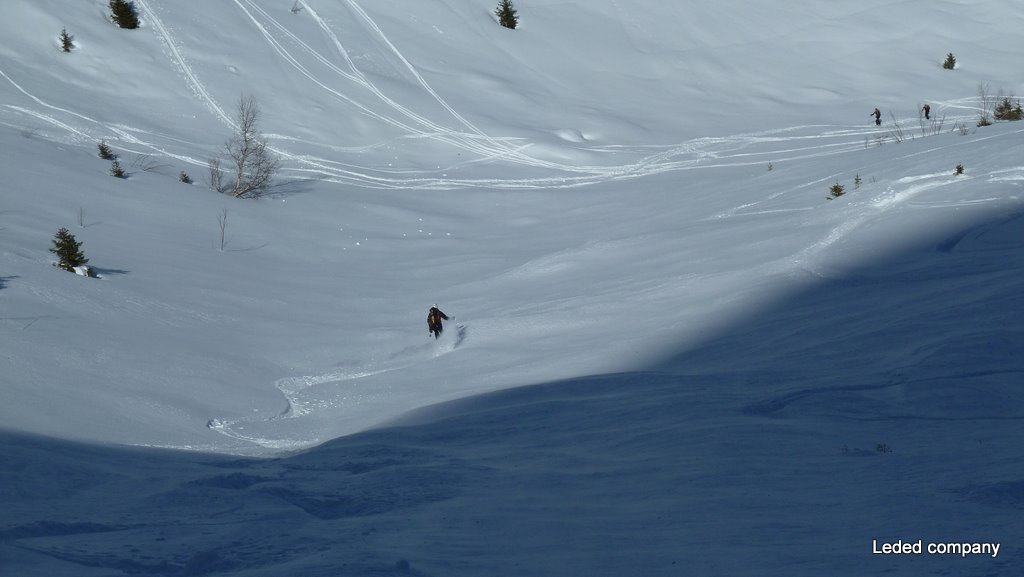 Combe N d'Orionde : Encore un bon moment de ski