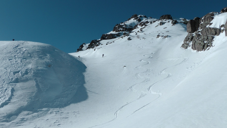 magnifique versant pour une très belle descente !