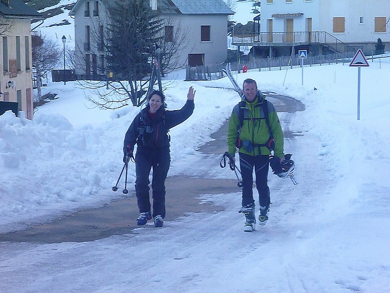 #13 col N de clot chatel : retour voiture col N de clot chatel : retour voiture