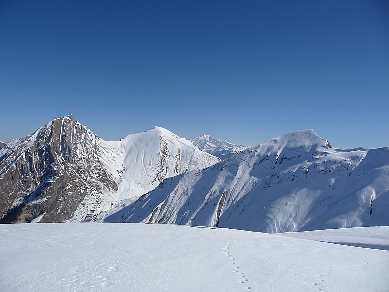 Pécloz, Armène, Arces : et Mt Blanc