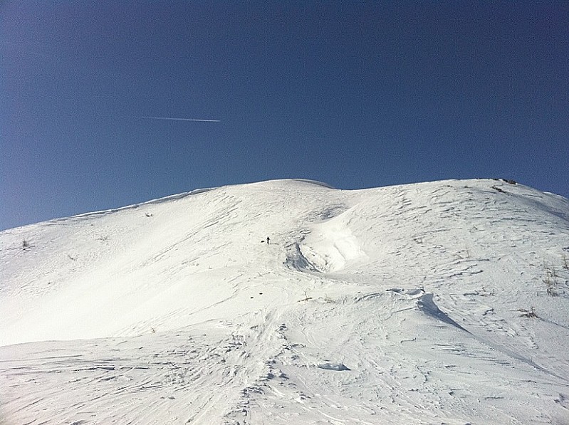 #1 Mont Aunos : La bosse avant le 1er Cairn Mont Aunos : La bosse avant le 1er Cairn