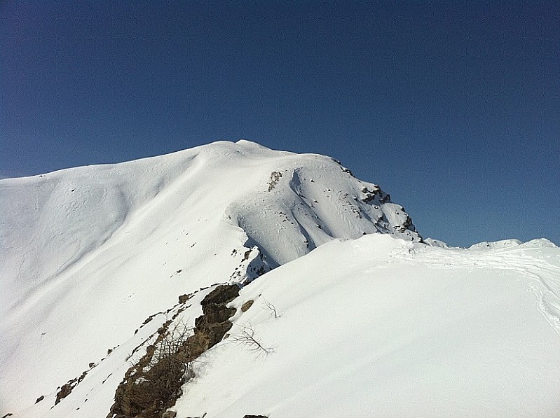 #2 Mont Aunos : Vue sur la Tête de Cloifret. Prise du Collet aprés l Mont Aunos : Vue sur la Tête de Cloifret. Prise du Collet aprés l'Alpet.