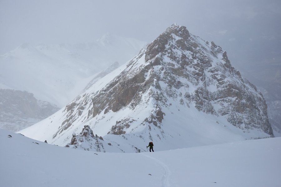#4 Pentes sommitales : Arrêt à 100m du sommet, pris dans la brume et pour assurer le retour à l Pentes sommitales : Arrêt à 100m du sommet, pris dans la brume et pour assurer le retour à l'heure à la gare de Guillestre