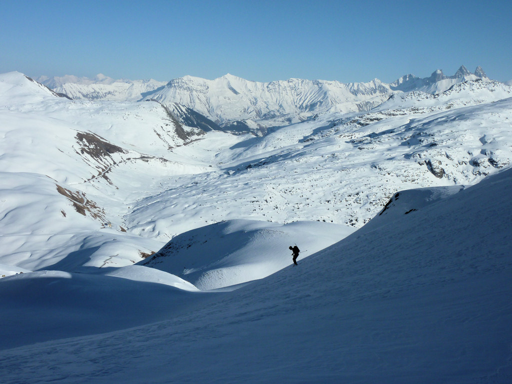 #32 Au dessus du Col du Glandon : C Au dessus du Col du Glandon : C'est ici que nous aurons de très bons passages.