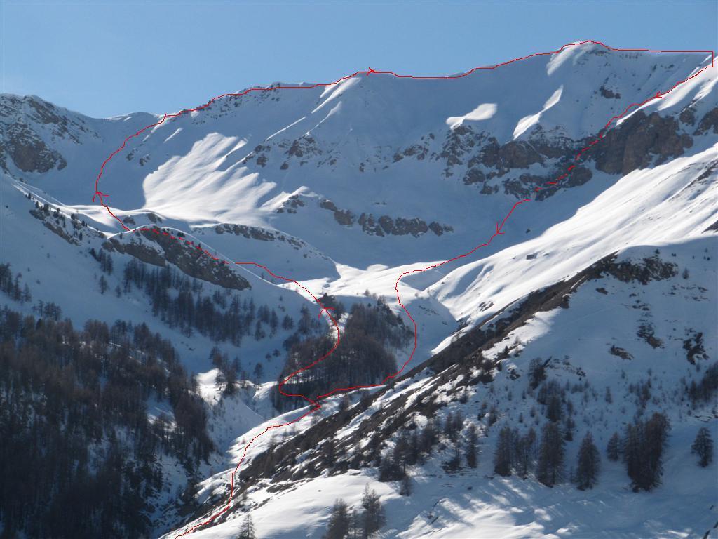 #3 vue de l vue de l'itinéraire : depuis Saint-Véran