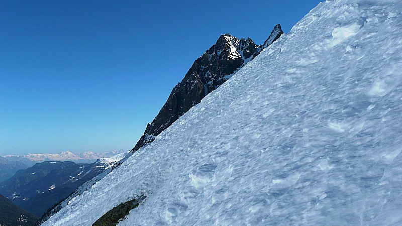 #9 Bonne neige : Descente dans la combe de Bérard Bonne neige : Descente dans la combe de Bérard